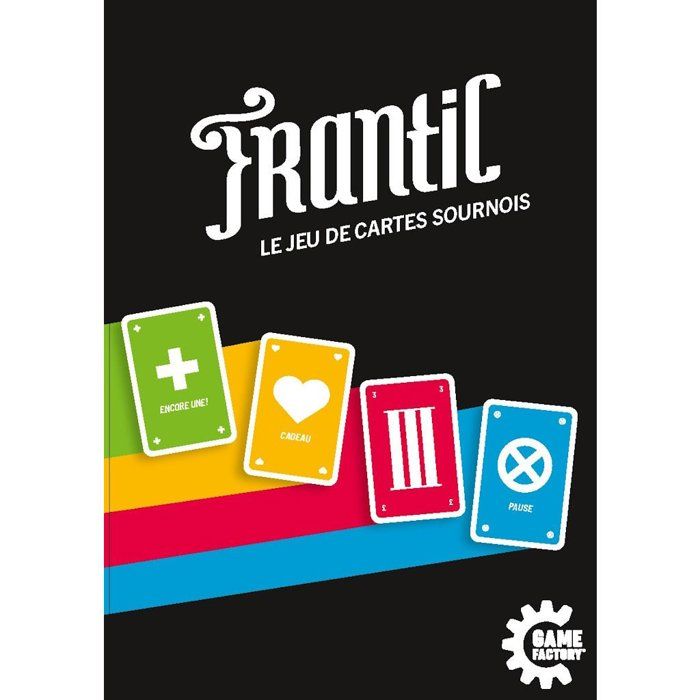 Jeu de cartes - Frantic - Multicolore - 2 joueurs ou plus - À partir de 12 ans