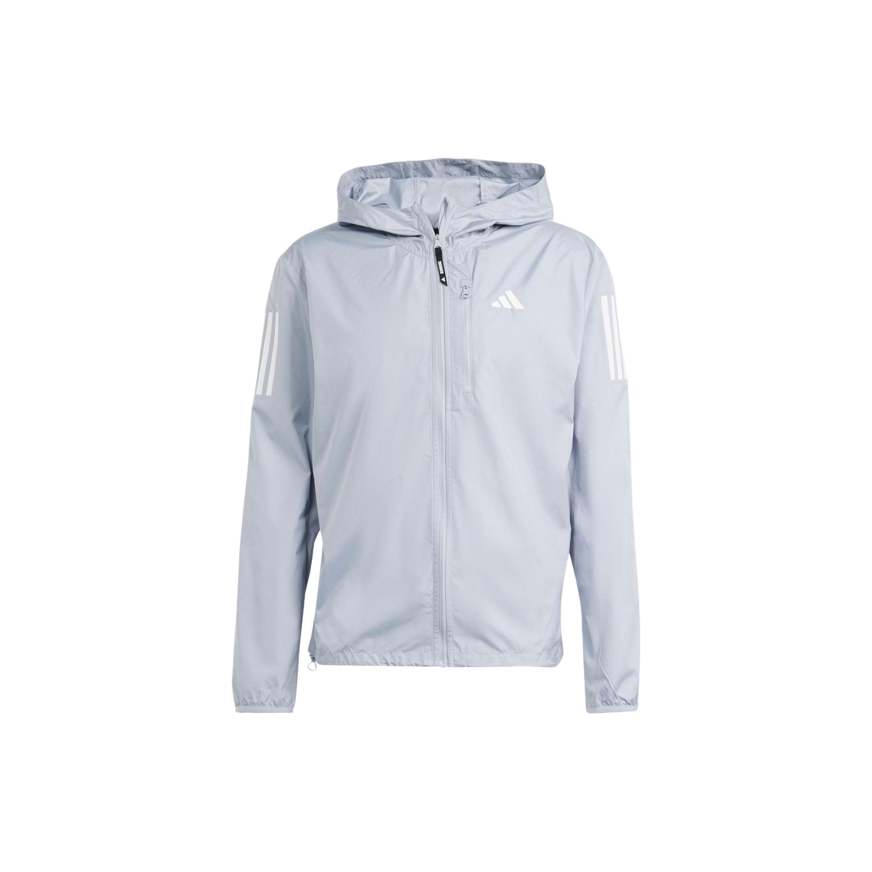 Adidas Own The Run Куртки и пальто Мужские Светло-серебристый IN1484 XL