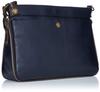 Shoulder antique synthetic expandable clutch navy [Lee] bag, leather-like leather, 2-way, gusset, bag, sacoche,