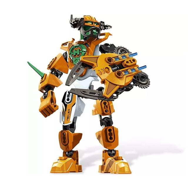Future Warrior Bionische Bausteine - Lernfigur Roboter DIY Konstruktionsspielzeug für Kinder