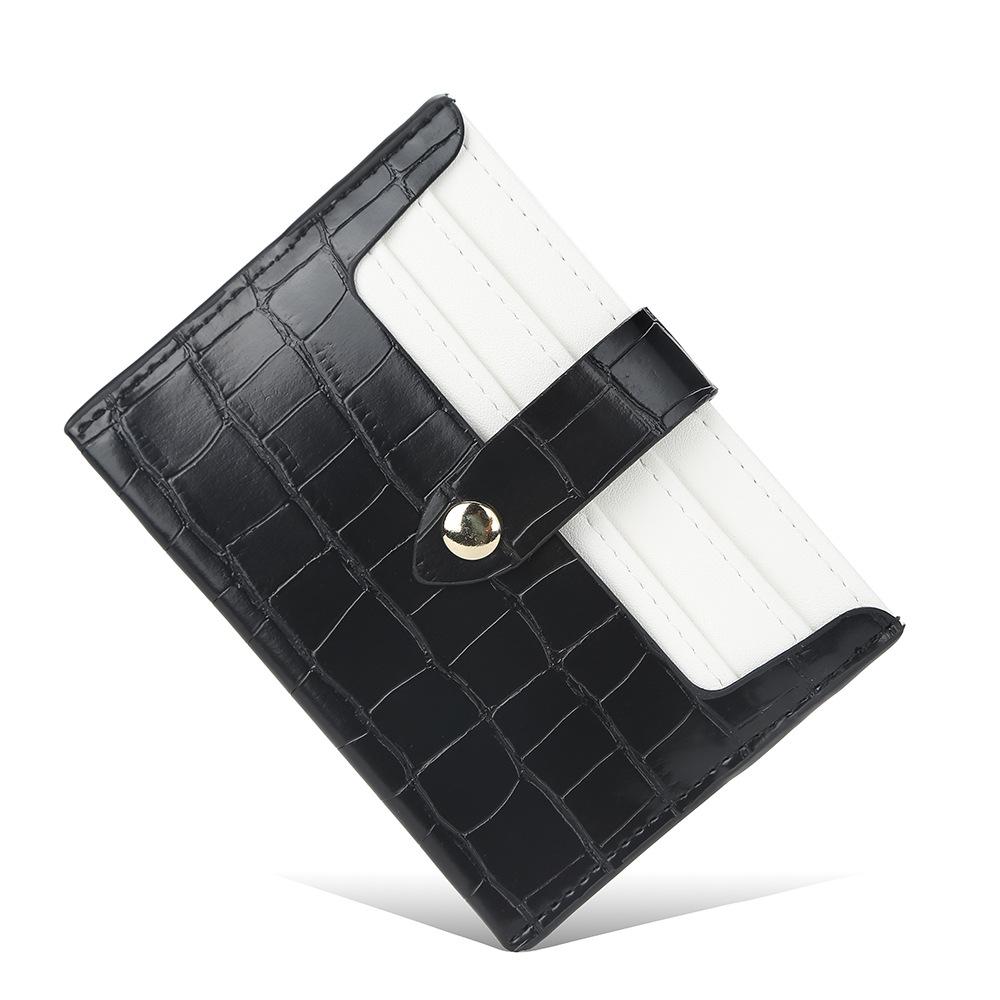 Baellerry PU Leather Mini Card Holder Multifunctional Thin Wallets for Women Ladies Coin Purse