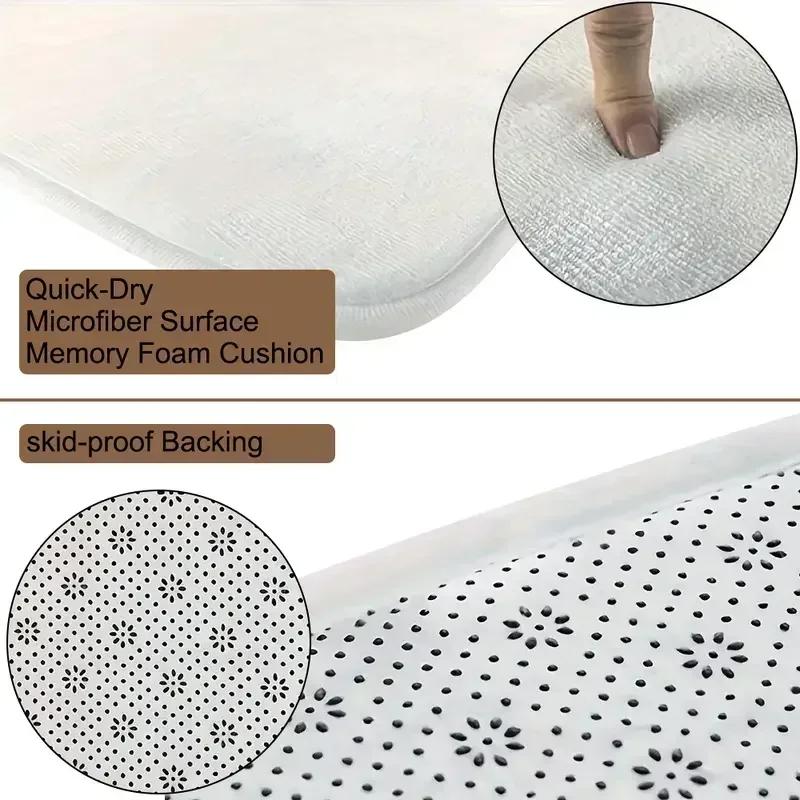 Vítejte Květinová Vstupní Rohožka Domácí Dekorace Koberec Vnitřní Venkovní Podložka na Podlahu Obývací Pokoj Ložnice Koupelna Kuchyňský Kobereček