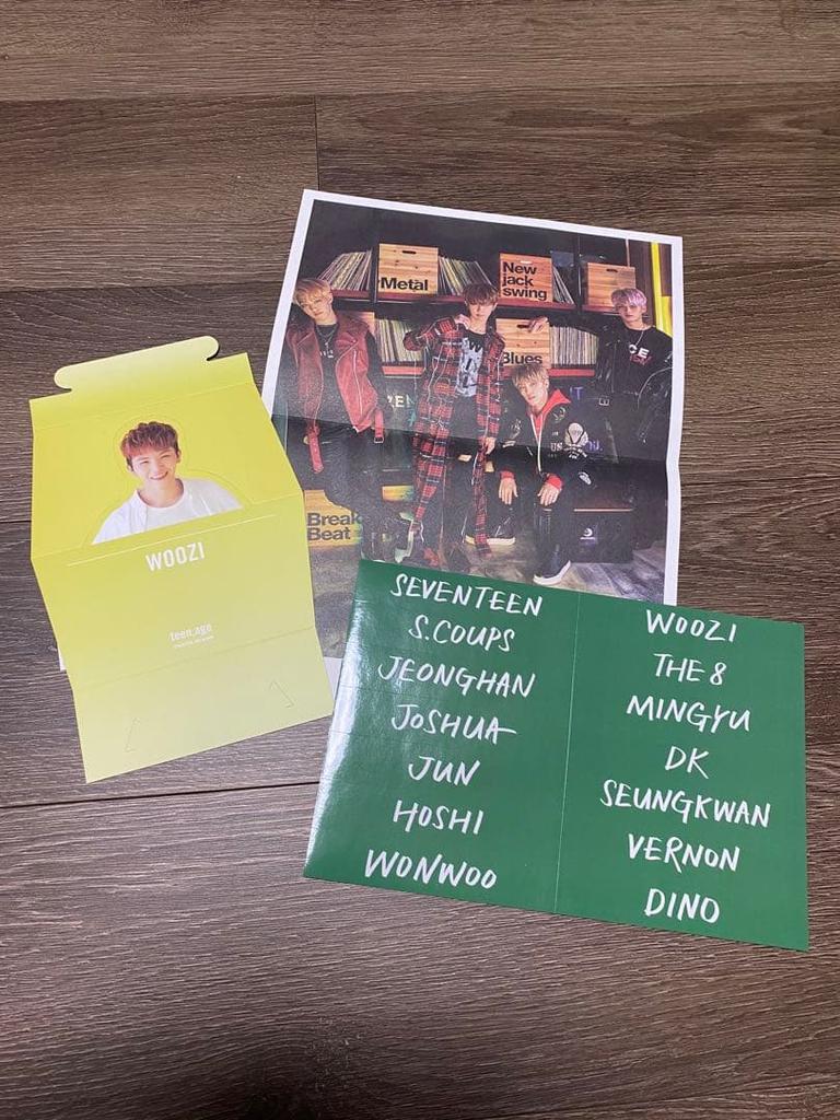 [USED] SEVENTEEN 2ND ALBUM Teen age Seventeen Green