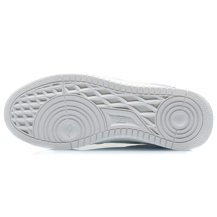Li Ning Breathable, Slip Resistant, Lightweight Low Top Skateboard Shoes Women's Moonlight Purple AGCQ378-4