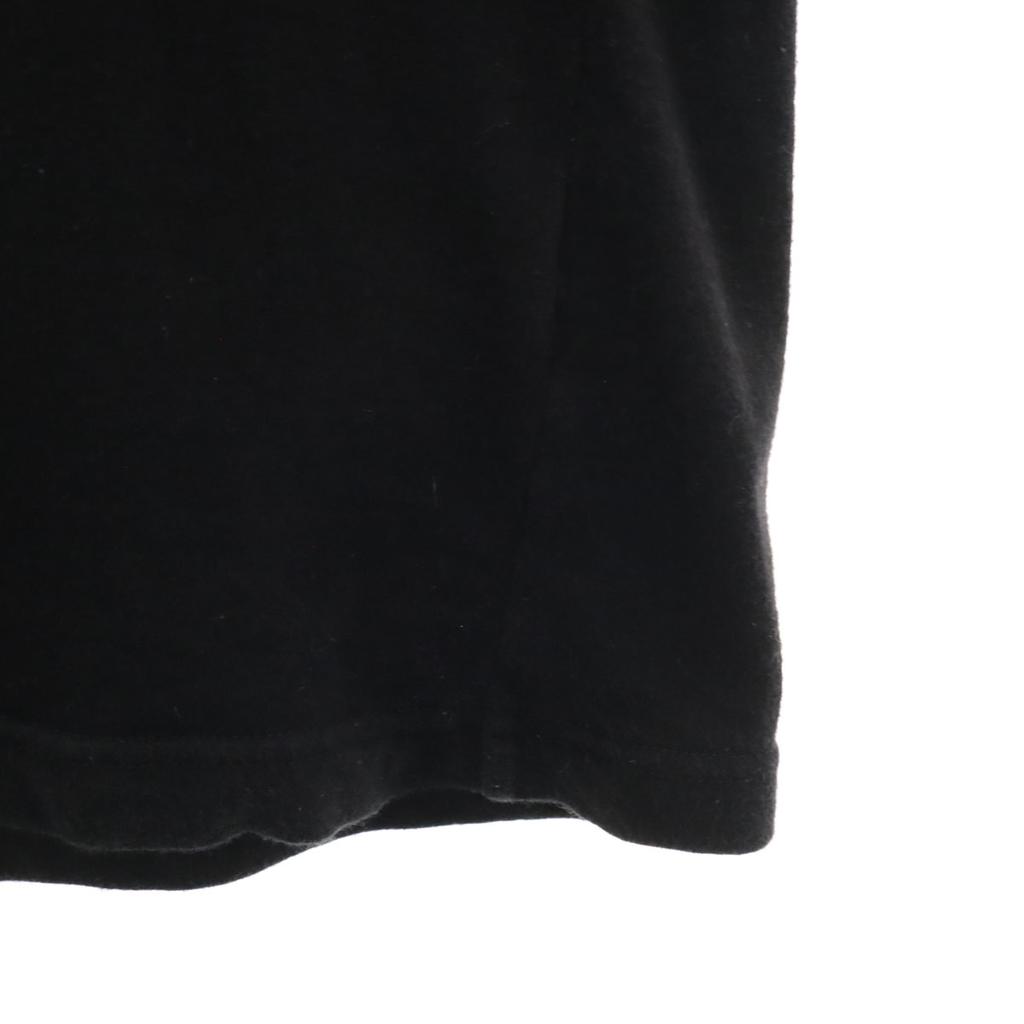 Y's Made In Japan Short Sleeve Long Cut 2 Black Youji Yamamoto Women Used