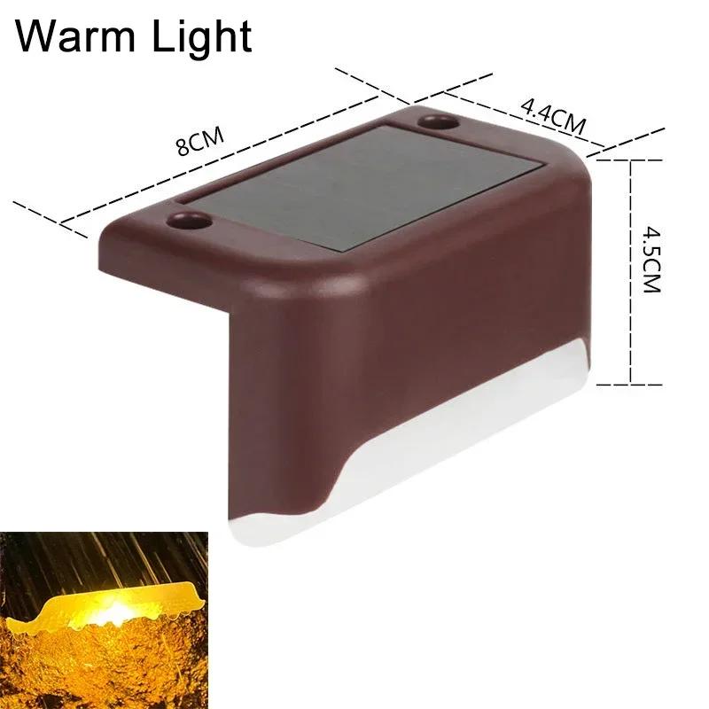 100LED solární nástěnné svítidlo Venkovní lampa vodotěsná pohybový senzor solární sluneční světlo Pouliční lampa Zahradní zábradlí Dekorativní lampa