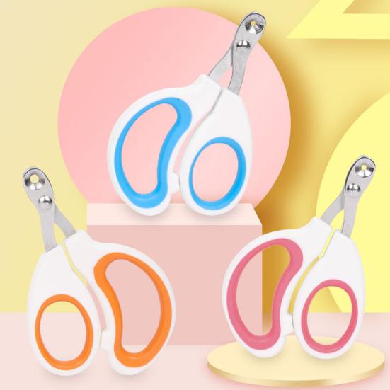 Yousheng Pet Nail Clipper Sharp Stainless Steel Blades Nail Cutter Safe Cat Nail Trimmer with Anti-Slip Handle for Dogs Cats Small Animals