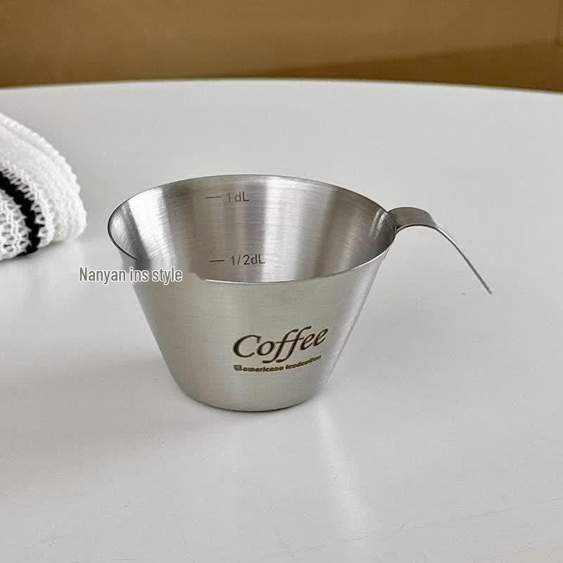 304 Stainless Steel Espresso Measuring Cup