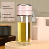 SX Tea Infuser Double Wall Glass Bottle