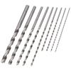 9 pezzi 200 mm di lunghezza Punte da trapano elicoidali extra lunghe Set da 9 pezzi Set di punte da trapano elicoidali Per legno