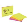 POST-IT Pack of 4 Pads of 45 Sheets - Multicolored