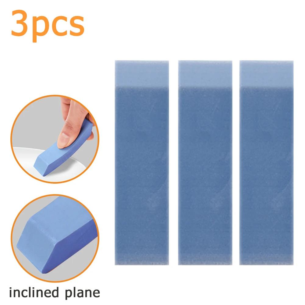 10pcs Easy Limescale Eraser Bathroom Glass Rust Remover Rubber Eraser Household Kitchen Cleaning Tools for Pot Scale Rust Brush