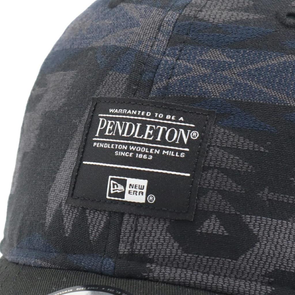 New Era 930 Pendleton Woven Patch Black Size Cap, Black, M/L