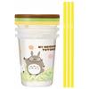 Skater Polypropylene Tumbler with Straw 3 Pieces 320ml My Neighbor Totoro Plants Ghibli Made in Japan SIH3ST