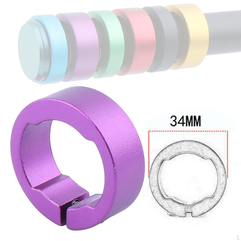 Fahrradgriffe Schnalle Schloss Fahrrad Lenker Ende Metall für 22,2 mm