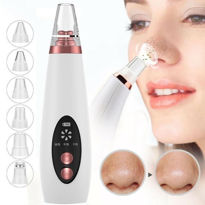 Electric Blackhead Remover Face Pore Vacuum Tool USB Rechargeable Skin Care Acne Pore Cleaner Pimple