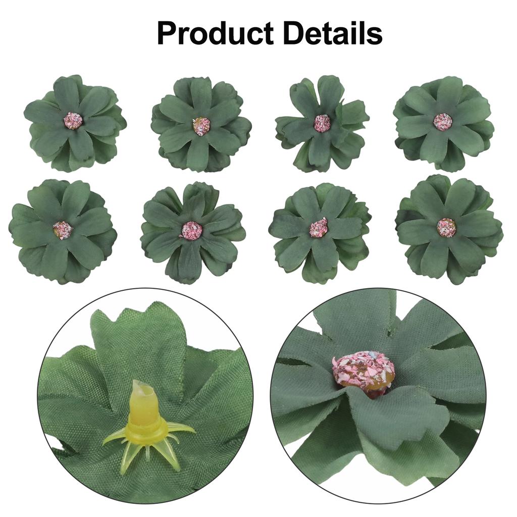 DIY Flower Decoration Silk Flower Heads Easy DIY Customization