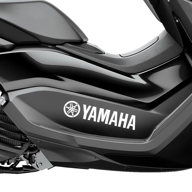 

Suitable for Yamaha car sticker pedal creative personality sticker modified NMAX XMAX TMAX smart grid decal белый