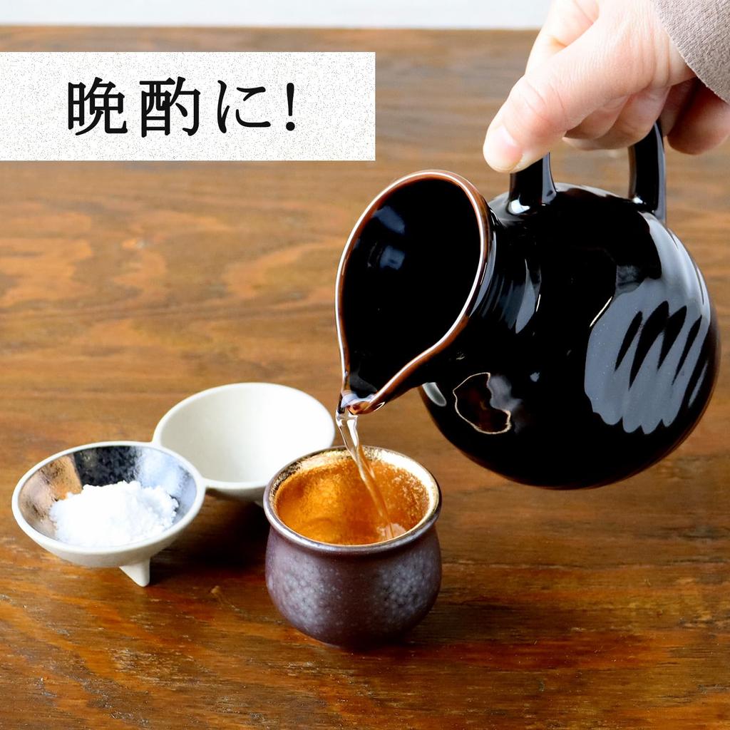 Lunchang Microwave Pitcher Made In Microwave Shorter Heating No Need for Mitts with Hot Boiling Soba Soup [Arita Ware, Japan] Friendly, Time, Handle,