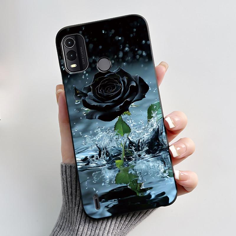 Phone Case For Nokia G11 Plus Matte Black Casing Soft Silicone Ultra Thin Slim Cover Aesthetic Luxury Cute Cool Boys Girls Shell