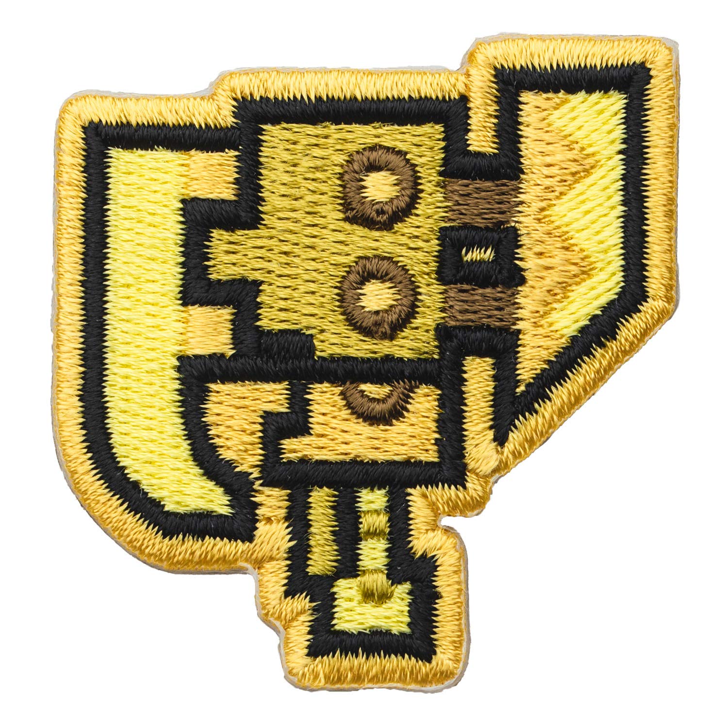 

Monster Hunter Rise 2way Embroidery Patch Licensed Graft Gaming Life GGL045 Yellow Slash Ax [Official Product] жовтий