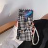 Applicable To OPPO Find N2Flip Thousand Birds Pattern Card Bag Mobile Phone Case X Flip Folding Pearl Bracelet Protective Case
