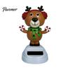 Festliche Auto-Innenraum-Accessoires Solarbetriebenes tanzendes Ornament, Kreative Armaturenbrett-Weihnachts-Cartoonfigur für den Weihnachtsmann Auto-Dekoration,
