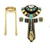 Cleopatra Costume Accessories Snake Bead Headpiece Belt Set Egyptian Princess Halloween Outfit