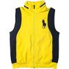 Polo Big Pony Logo Embroidered Color Block Vest Men Vest 710776809-002