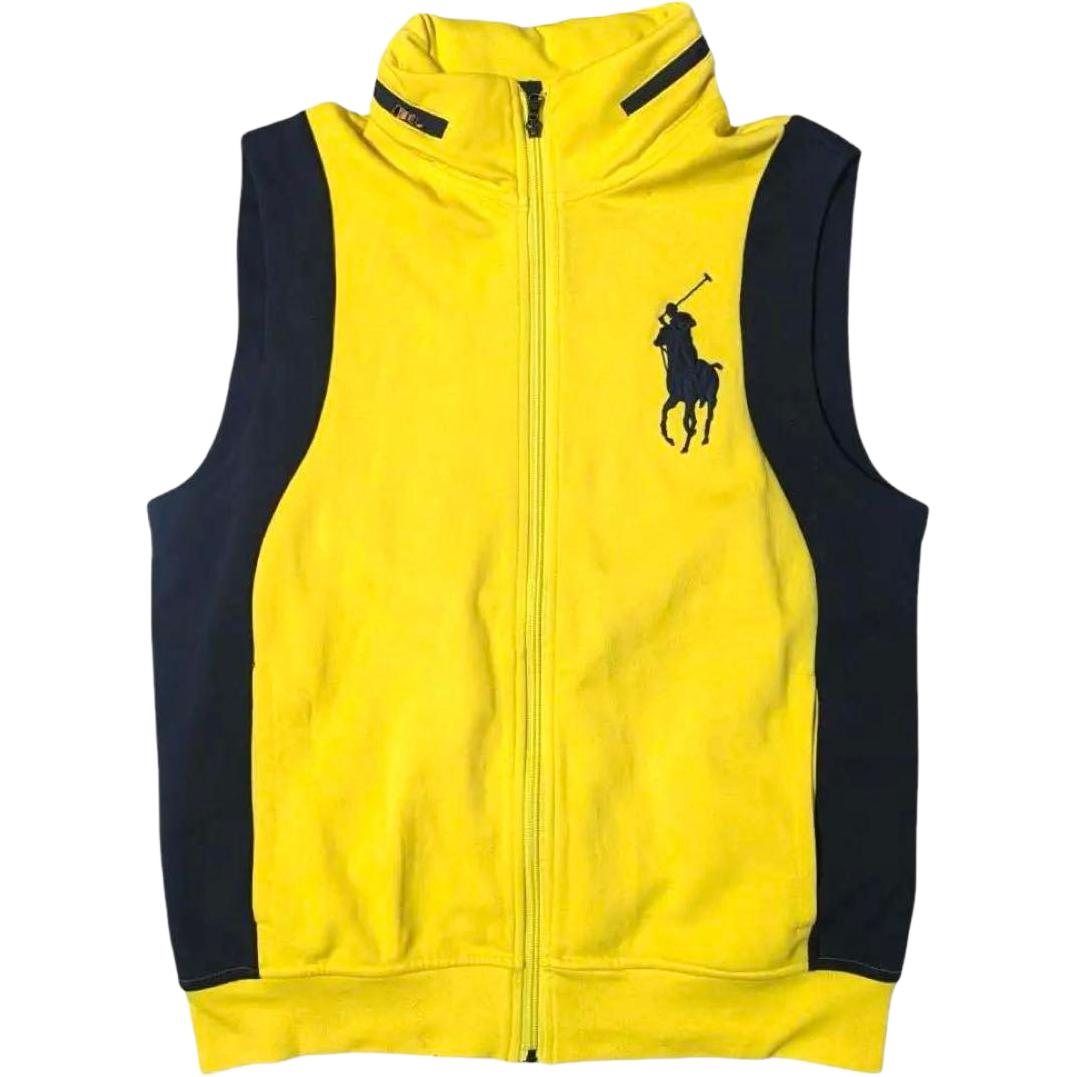 

Polo Ralph Lauren Big Pony Logo Embroidered Color Block Vest Men vest 710776809-002 XL