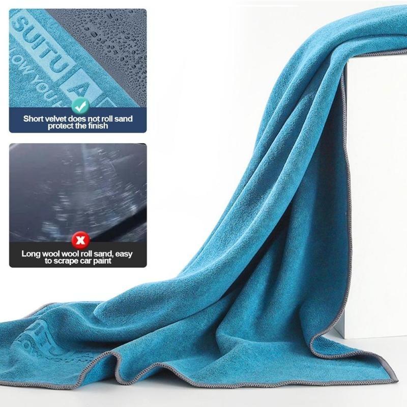 Car Microfiber Towel Microfiber Cloth Wash Towel Microfiber Cleaning Drying Cloth Car WashTowel Auto Detailing for Car Care Wax Polish