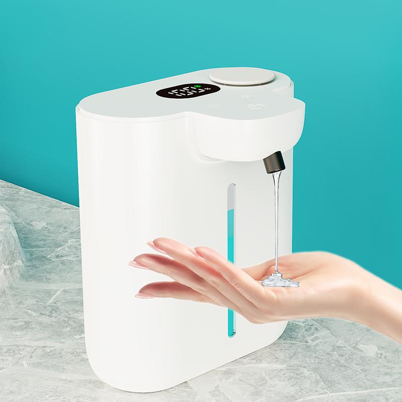 

500ML HD Display 9 Levels Adjustable Automatic Smart Sense Soap Dispenser IPX5 Waterproof Rechargeable Hand Dish Washing Machine