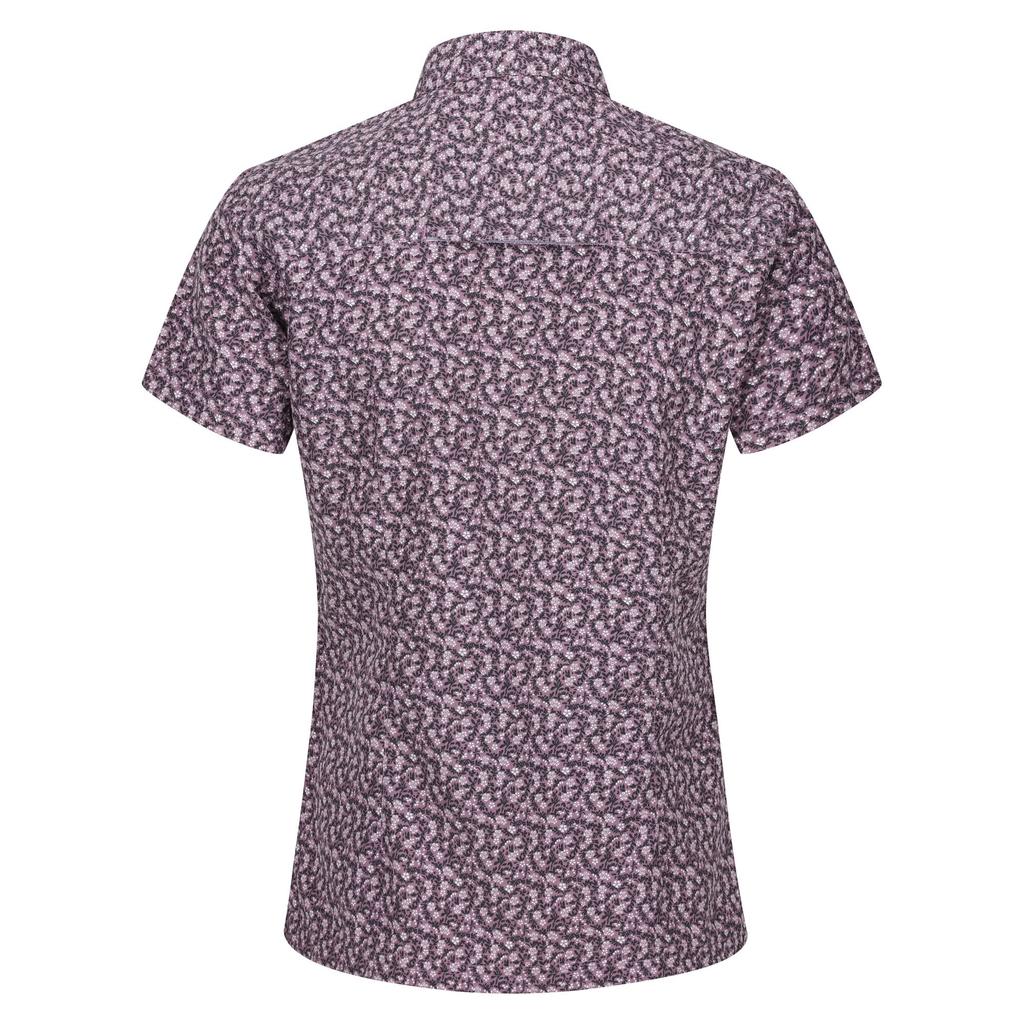 Regatta Womens/Ladies Mindano VIII Ditsy Print Short-Sleeved Shirt