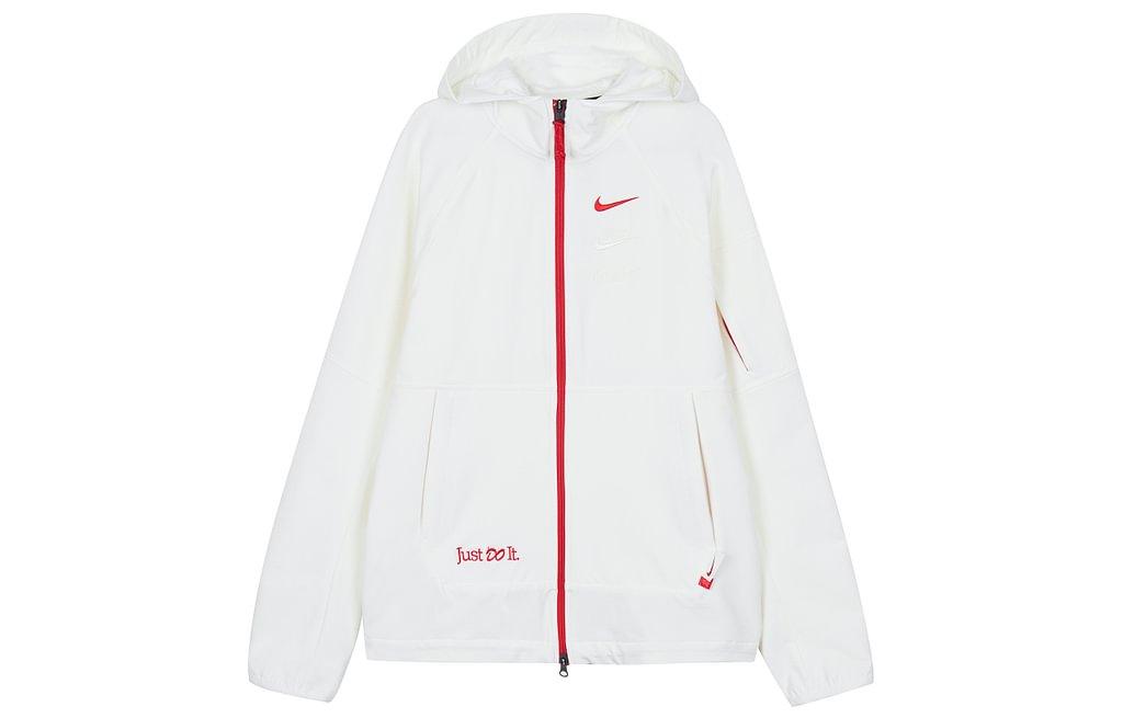 

Nike Dragon CNY Series FW23 Men Fleece Training Zip-Up Jacket White HF1107-133 M