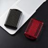 Carbon Fiber Car Key Case Shell Fob Cover  Styling Accessories Fit For Volvo S60 S90 V60 V90 Xc60 Xc90