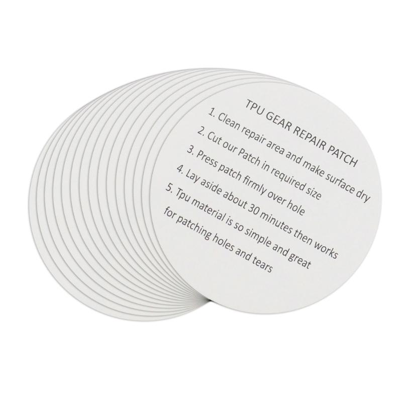 Outdoor Camping Tent TPU Repair Tape Self-adhesive Repair Sticker Raincoats Waterproof Patches Water Toy Repair Tool