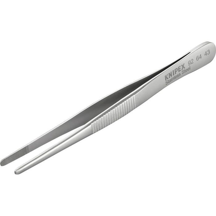 Knipex 92 64 43 Pince brucelle de précision émoussée 120 mm