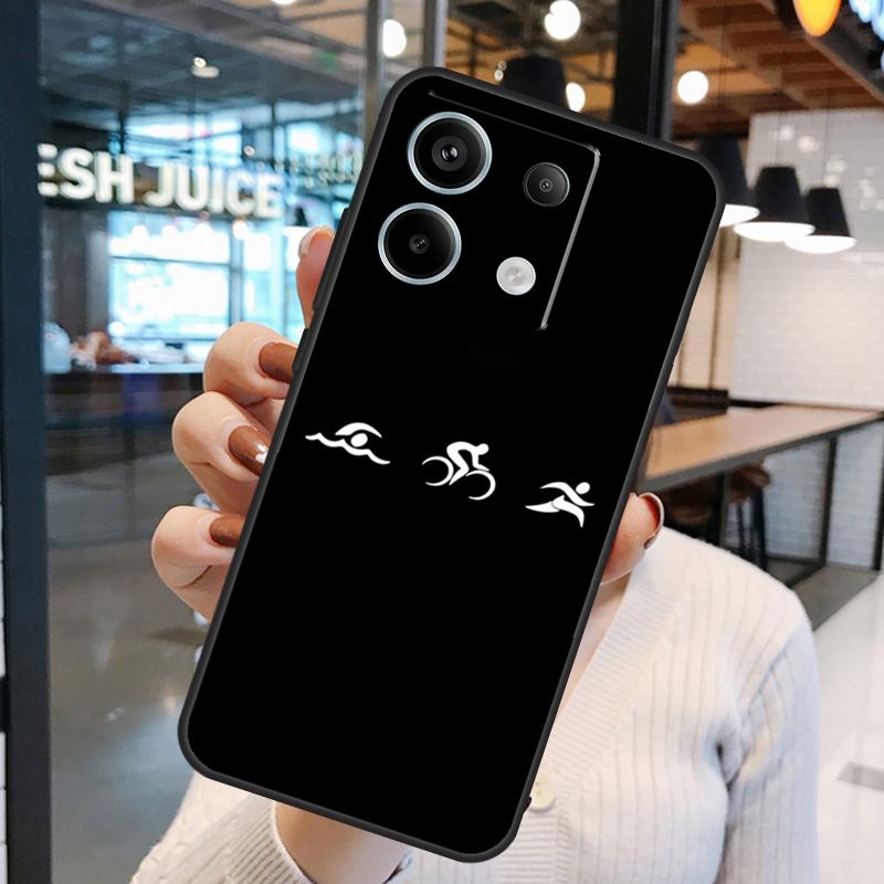 

Triathlon Tri Life Case For Xiaomi Redmi Note 15 Pro Plus 10 11 12 13 14 Pro Redmi 15 15C 10C 12C 13C 14C Cover Redmi 10