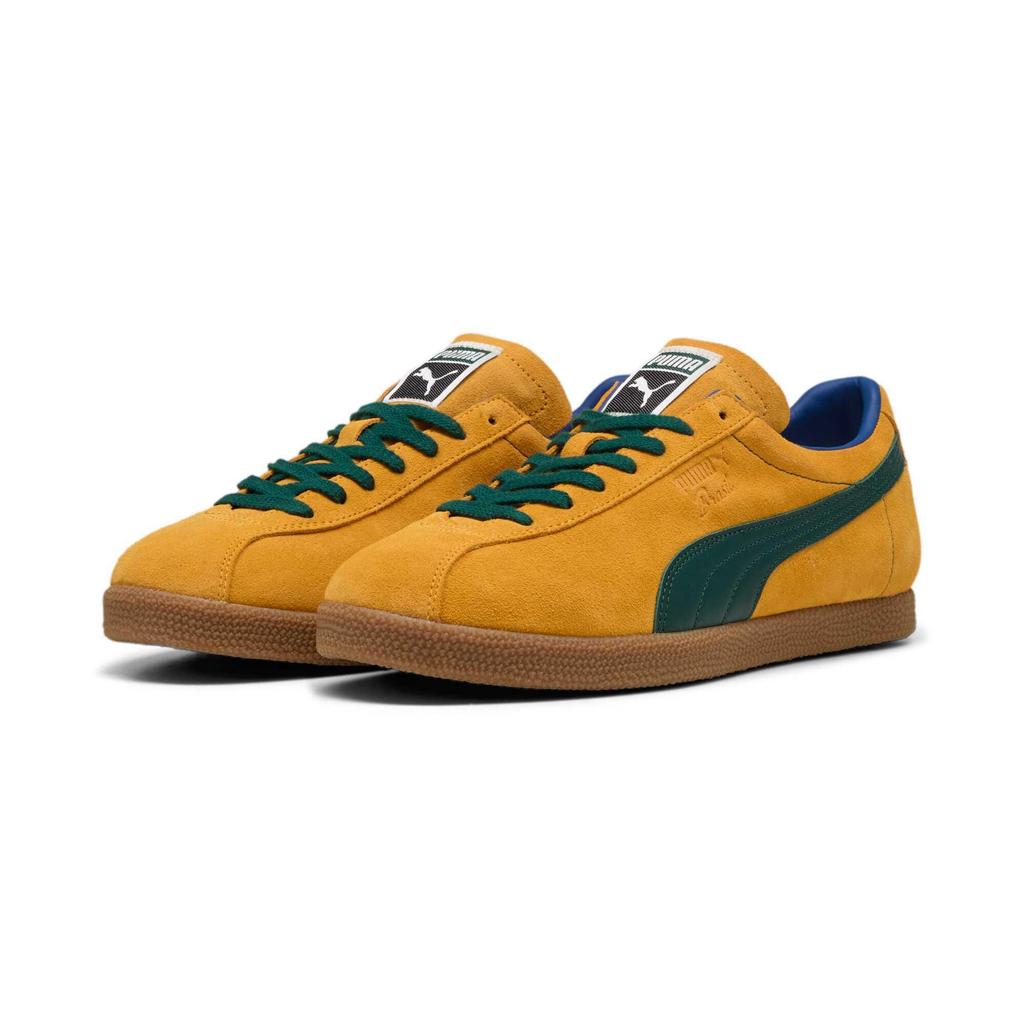 Puma Brasil Tangerine Dark Myrtle Unisex Sneakers 401048-02