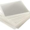 Curing Windshield Film Tabs for Rock Chip Repair - 1” X 1” Plastic Squares To