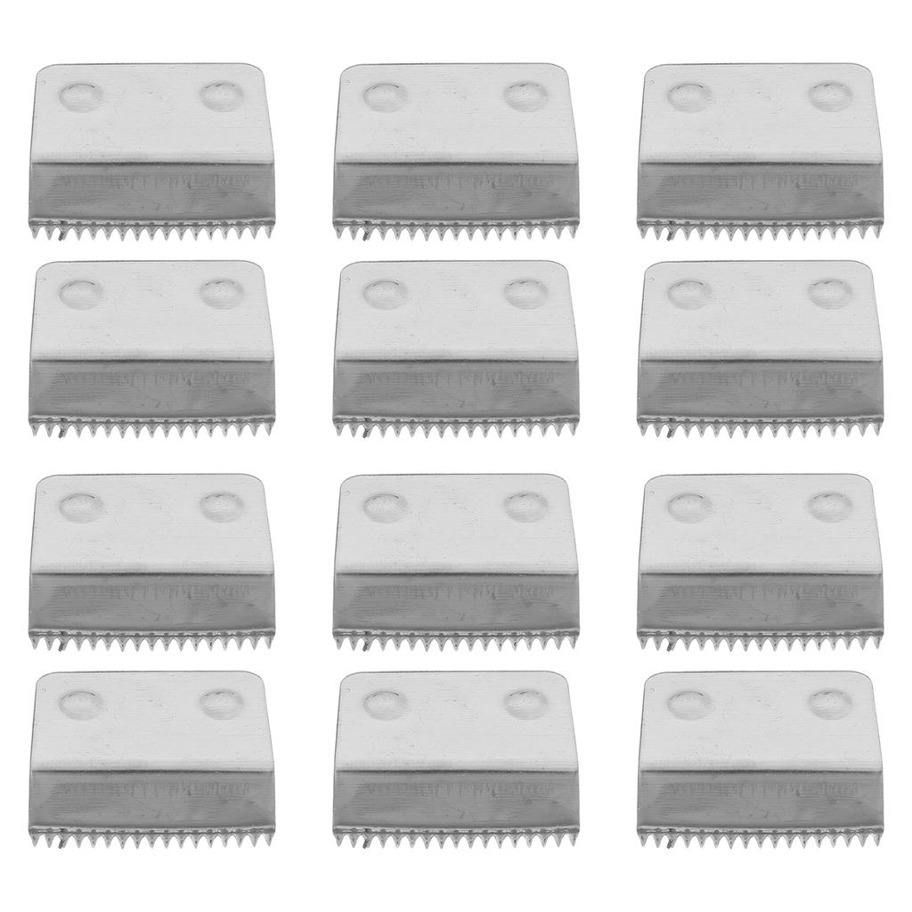 12 Pcs Tape Cutting Machine Blade Dispenser Replacement Parts Office Blades Cutter Industrial Metallic For Packing Adhesive