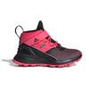 adidas Breathable Mid Top Kids' Running Shoes Pink Black Kids' EG8363