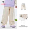 Girls' Cotton Straight-Leg Casual Pants