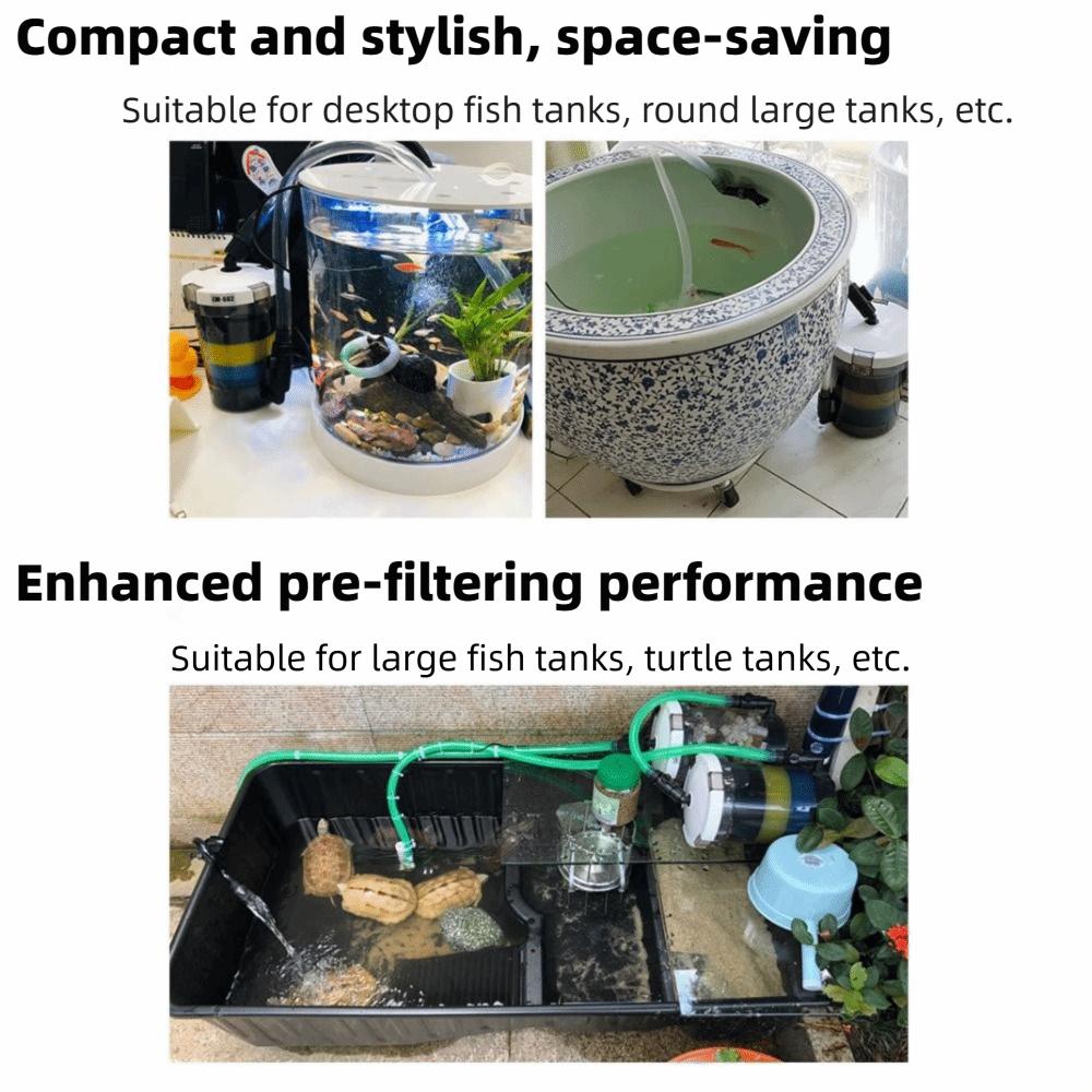 Mini Size Mini Fish Tank Filter Without Pump Filter Barrel  Fish Tank Maintenance