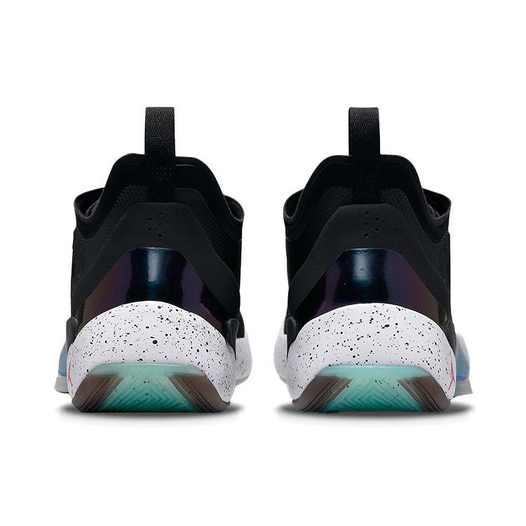 Air Jordan Luka 1 PF No Translation Men Sneakers Black Metallic-Silver Signal-Blue FB1800-004