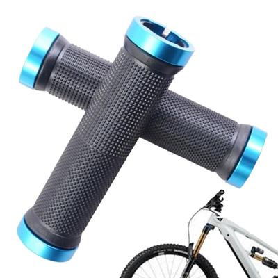 Fahrrad Griffe Doppelt Lock-On Griffe Bequeme Lenkergriffe Rutschfester Handgriff Für E-Bikes Roller