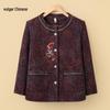 Ronghua Embroidered Chinese Style Jacket for Elderly Women
