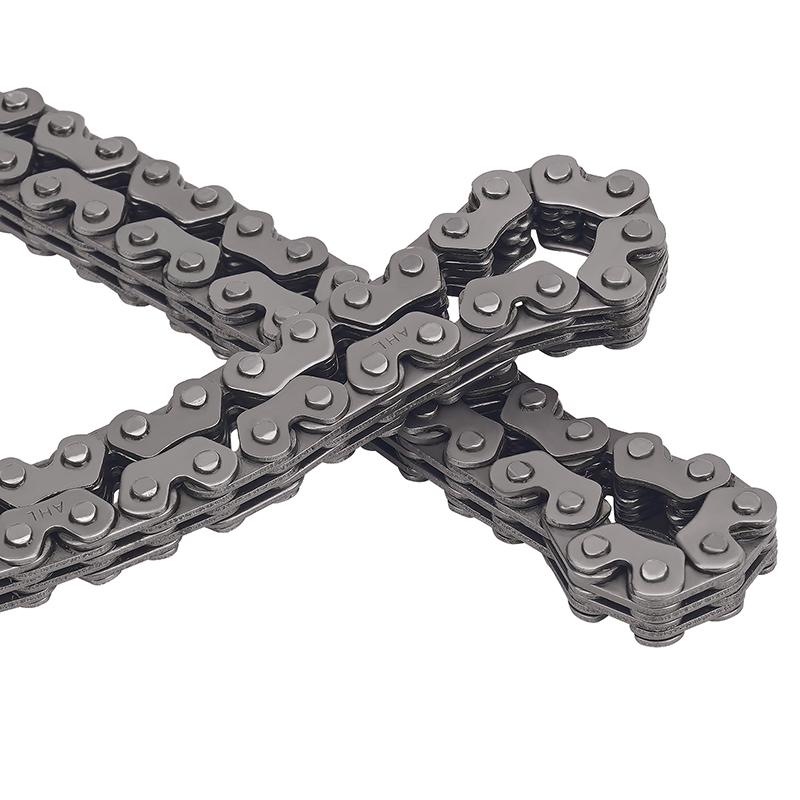 Motorcycle Crankshaft Cam Timing Chain 3+4 52 Links For Honda TRX250 EX Sportrax TE TM Recon TRX350 FE FM TE ES Rancher 4X4