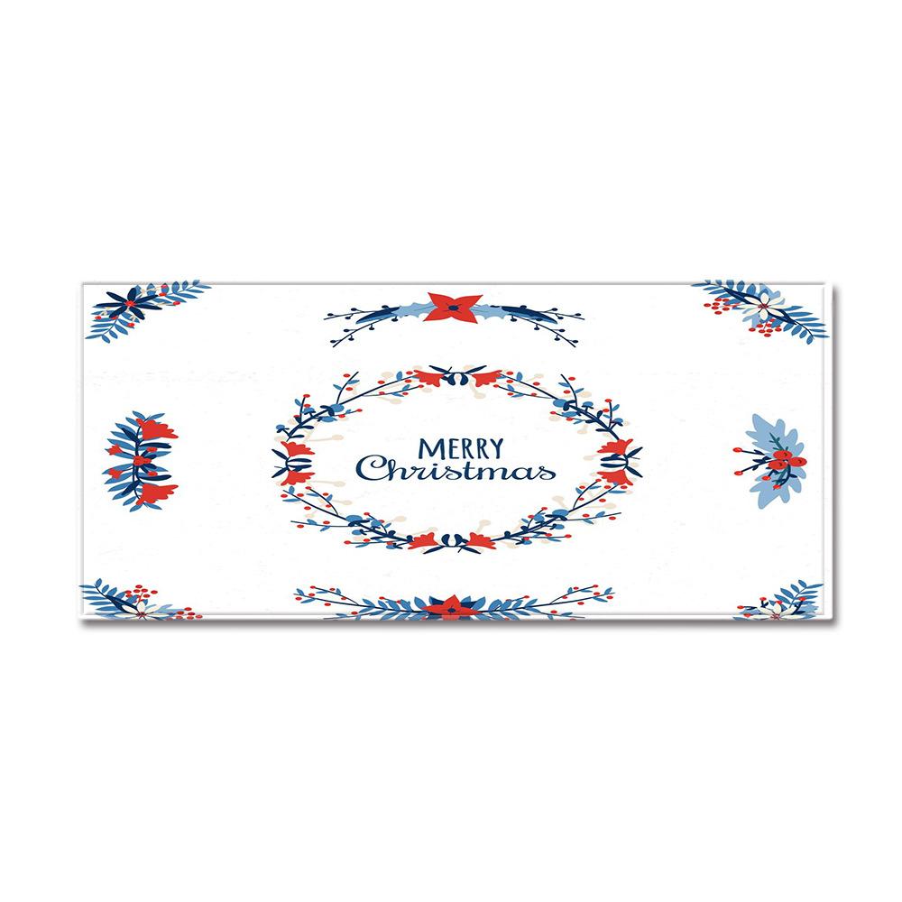 Christmas Kitchen Sand Carpet Doormat Long Floor Mat