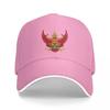 Emblem of Thailand Baseball Cap Big Size Hat Golf Hat Luxury Brand Elegant Women's Hats Men's